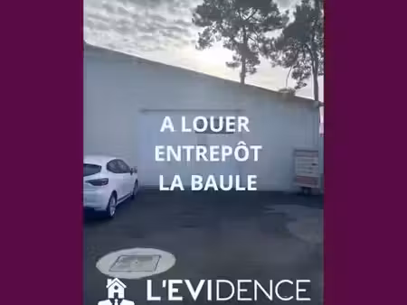 location local industriel à la baule-escoublac (44500)