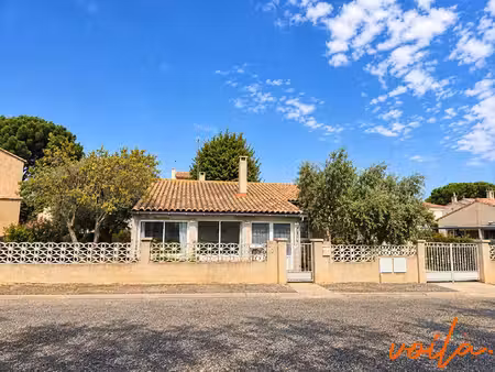 ref - singulier7 - trebes - pavillon de type 3 avec jardin et garage