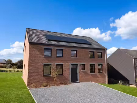 maison neuve 4 façades – 3 chambres + 1 chambre/bureau