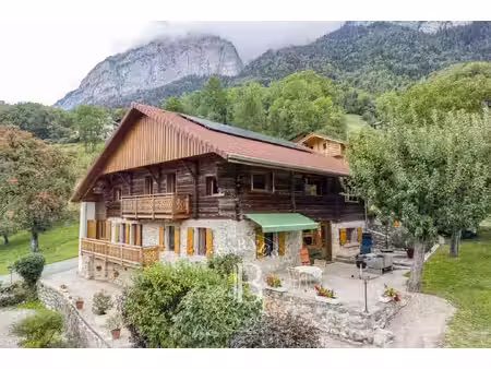 chalet de luxe à vendre à le petit-bornand-les-glières