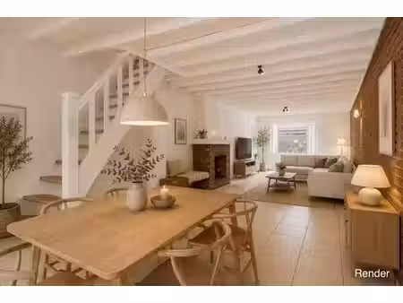 maison à rénover avec jardin à vendre à lokeren