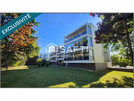 freneuse - appartement lumineux de 94m2 / 2 chambres / balcon / box