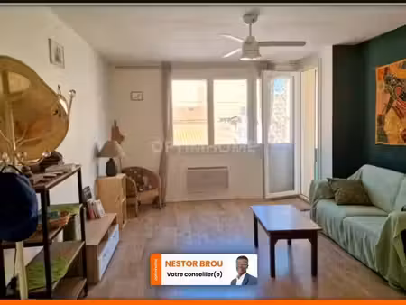 vente appartement 3 pièces 64 m² à sète (34200)  189 000 €