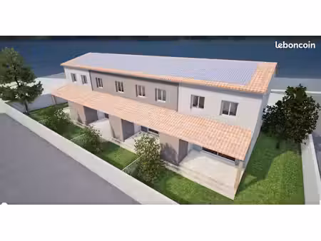 fort potentiel locatif – 4 maisons 85m² – en construction