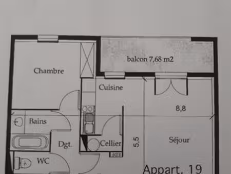 appartement t2