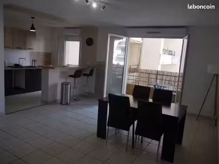 location appartement 2 pièces 60 m² + balcon + parking + cave