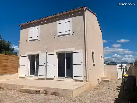 le pouget villa f4 avec jardin et garage