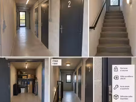 box de stockage sécurisé 17 m² – annonay