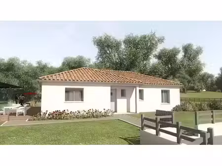 terrain avec maison neuf à vendre