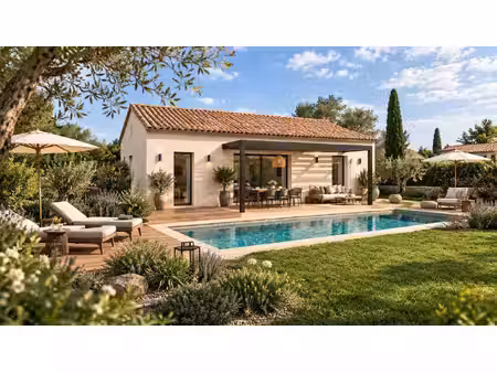 terrain avec maison neuf à vendre