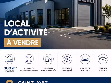 local d'activités à vendre