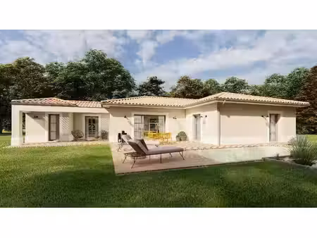 terrain avec maison neuf à vendre
