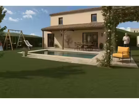 terrain avec maison neuf à vendre