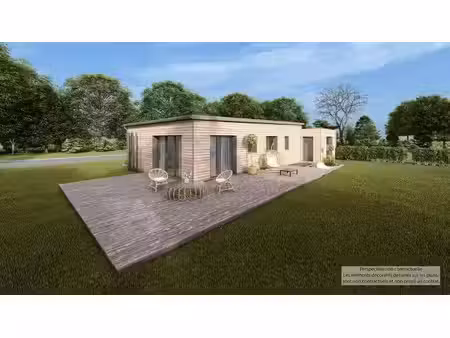 terrain avec maison neuf à vendre