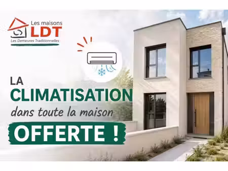 terrain avec maison neuf à vendre