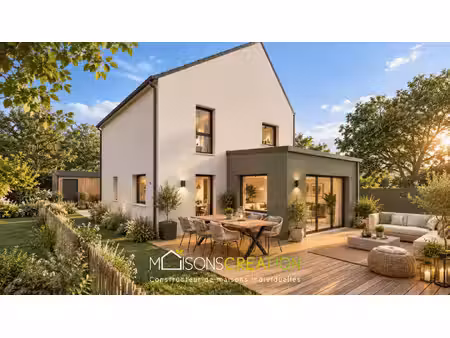 terrain avec maison neuf à vendre