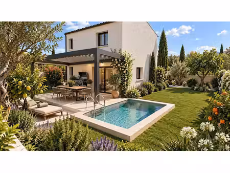 terrain avec maison neuf à vendre