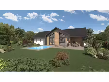 terrain avec maison neuf à vendre