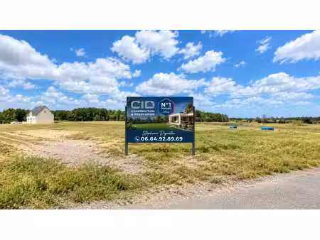 terrain constructible neuf à vendre