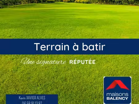 terrain constructible neuf à vendre