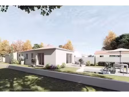 terrain avec maison neuf à vendre