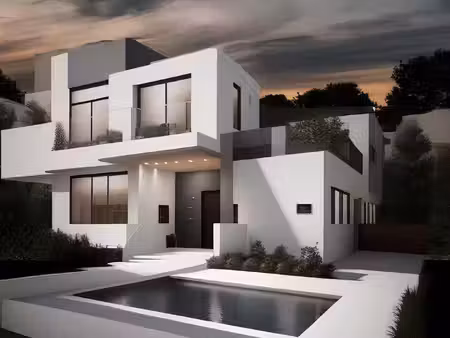 terrain avec maison neuf à vendre