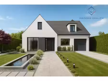 terrain avec maison neuf à vendre