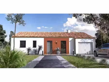 terrain avec maison neuf à vendre