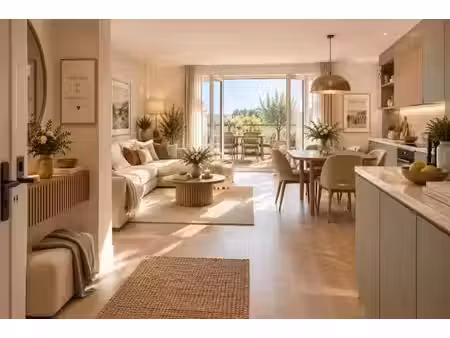 vente appartement 2 pièces 40 m² à equemauville (14600)  250 000 €