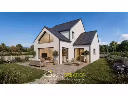 terrain avec maison neuf à vendre