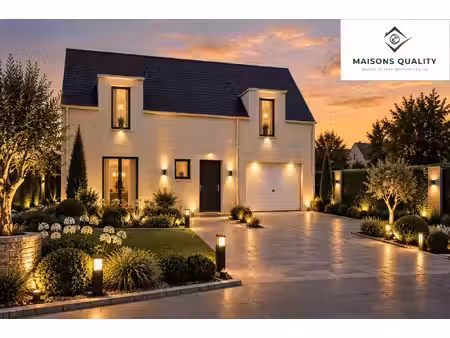 terrain avec maison neuf à vendre