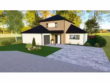 terrain avec maison neuf à vendre