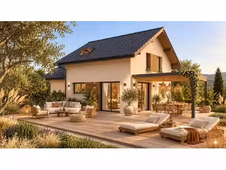 terrain avec maison neuf à vendre