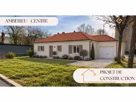 terrain avec maison neuf à vendre