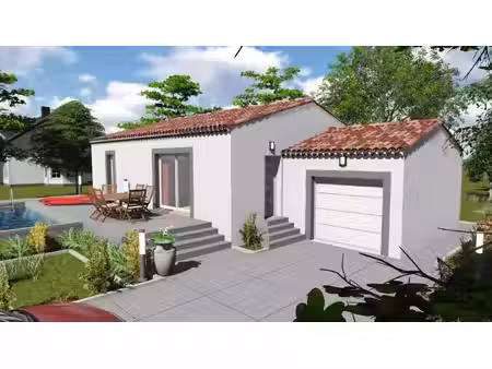terrain avec maison neuf à vendre