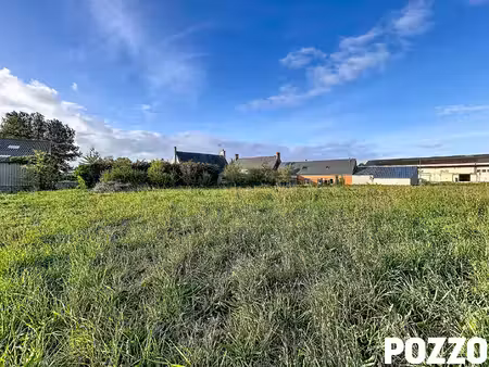 tourneville sur mer - terrain à bâtir viabilisé de 1168 m².