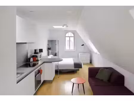 cinquantenaire / tongres – studio sous combles – 33 m²