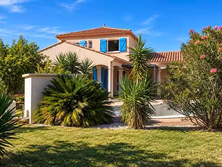 villa languedocienne 125 m² – 4 chambres – piscine – double garage – peyriac-minervois