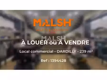 vente commerce dardilly 69570 239m²