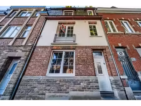 verviers - maison rénovée dans une ruelle au calme
