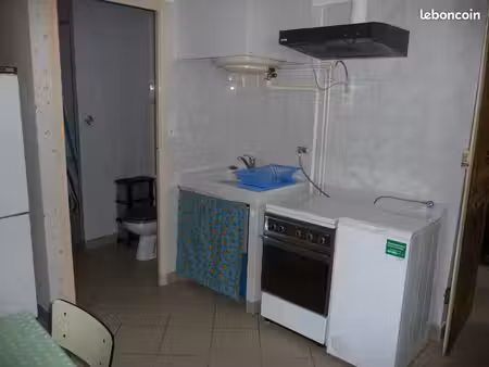 appartement meuble t1 de 28m  interphone privas