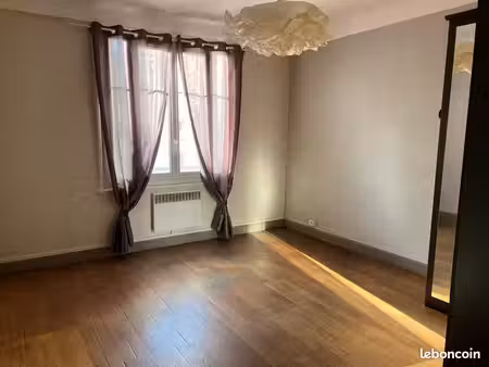 location vide lumineux t1 36 m² à villeurbanne (15 min à pied de la gare part-dieu)