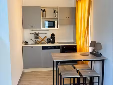 appartement meublé dans résidence
