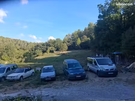 loue grand terrain 8000 m2 bord de la d54