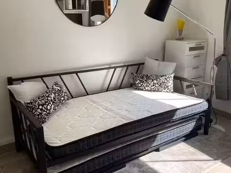 location chambre meublée vue parc