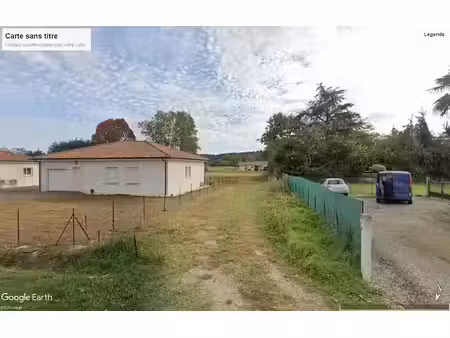 vente terrain 500 m² à saint-cricq-du-gave (40300)  60 500 €