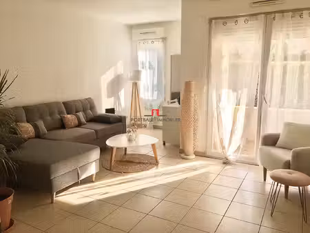 t2 meuble rdc en residence securise