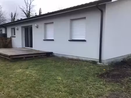 maison recente de plain pied