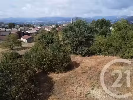 vente terrain à batir 1050 m² à davézieux (07430)  140 000 €