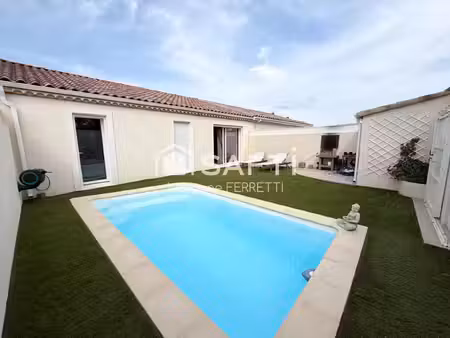 vente maison 4 pièces 90 m² narbonne (11100)